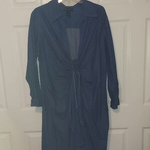 Fashion to Figure Denim Blue Dress